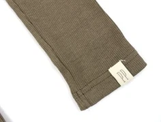 Petit Piao chocolate brown leggings modal